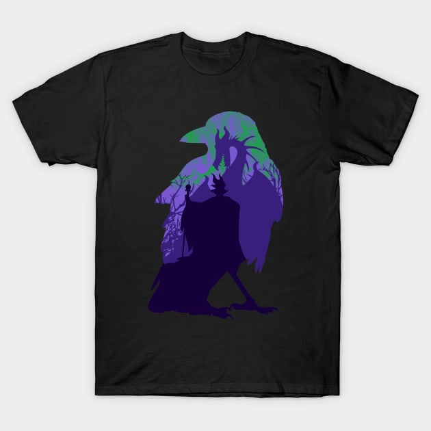 Dragon Sorceress T-Shirt by KryptoFox84